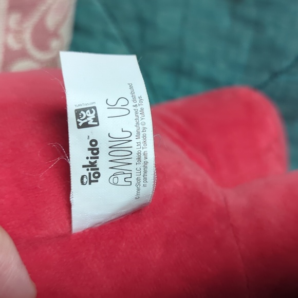 Among Us Red Devil Plush - Picture 4 of 7